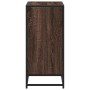 Estantería madera de ingeniería color marrón roble 60x35x76 cm