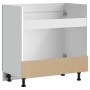 Mueble bajo fregadero Porto roble artesanal madera diseñada