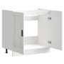 Mueble bajo fregadero Porto 80x46x81,5cm madera diseñada