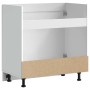 Mueble bajo fregadero Porto 80x46x81,5cm madera diseñada