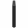 Patas de mesa de centro forma U 2uds acero negro 70x(42-43) cm
