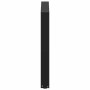 Patas para mesa centro forma U 3 uds acero negro 90x(72-73) cm