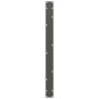 Patas mesa centro forma U 2uds antracita 100x(72-73)cm acero