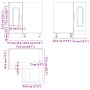 Mueble bajo esquinero cocina Kalmar madera antigua ingeniería