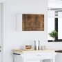 Armario de pared cocina Porto madera ingeniería roble ahumado