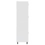 Mueble de cocina Lucca de madera contrachapada blanca