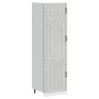 Mueble de cocina Lucca de madera contrachapada gris hormigón