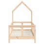 Estructura de cama para niños madera maciza de pino 70x140 cm