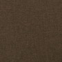 Cabecero de tela gris oscuro 103x16x78/88 cm