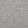 Cabecero de tela gris claro 183x16x78/88 cm