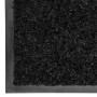 Felpudo lavable negro 90x150 cm
