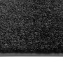 Felpudo lavable negro 90x150 cm