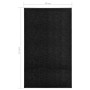 Felpudo lavable negro 90x150 cm