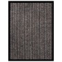 Felpudo de rayas beige 40x60 cm