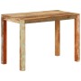 Mesa de comedor madera maciza reciclada 110x55x76 cm