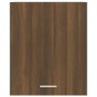 Mueble colgante madera ingeniería marrón roble 50x31x60 cm