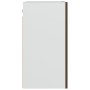 Mueble colgante madera ingeniería marrón roble 50x31x60 cm