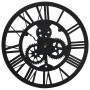 Reloj de pared acrílico negro 30 cm