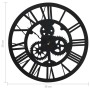 Reloj de pared acrílico negro 30 cm
