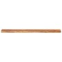 Estante pared rectangular madera acacia borde vivo 140x20x3,8cm
