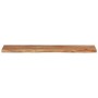 Tablero rectangular madera de acacia borde vivo 140x30x3,8 cm