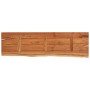 Tablero rectangular madera de acacia borde vivo 120x40x3,8 cm