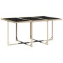 Set comedor de jardín 7 pzas con cojines ratán sintético beige