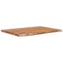Tablero de mesa rectangular acacia borde vivo 50x40x2,5 cm