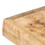 Mesa de comedor madera maciza de mango rugosa 180x90x76 cm