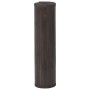 Alfombra rectangular bambú marrón oscuro 60x100 cm