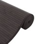 Alfombra rectangular bambú marrón oscuro 60x100 cm