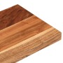 Tablero de mesa rectangular madera maciza acacia 50x40x2,5 cm