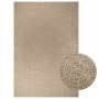 Alfombra ZIZUR aspecto yute interior/exterior beige 200x290 cm