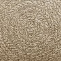 Alfombra ZIZUR aspecto yute interior/exterior beige 200x290 cm