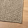 Alfombra ZIZUR aspecto yute interior/exterior beige 200x290 cm