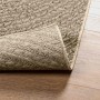 Alfombra ZIZUR aspecto yute interior/exterior beige 200x290 cm