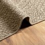Alfombra ZIZUR aspecto yute interior/exterior beige 200x290 cm