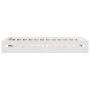 Estructura cama sin colchón madera maciza pino blanca 100x200cm