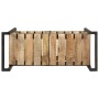 Carrito de cocina de madera maciza de mango 87x36x81 cm