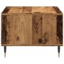 Mesa de centro madera ingeniería madera envejecida 60x50x36,5cm