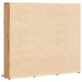Mueble de CD madera de ingeniería roble artisan 100x23x89,5 cm