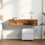 Estante de pared con cajones madera contrachapada madera vieja