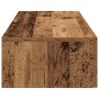 Estante de pared con cajones madera vieja 100x36x19 cm