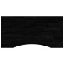Tablero escritorio 100x60x2,5cm rectangular madera maciza roble