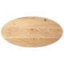 Tablero de mesa ovalado madera maciza de roble 100x50x2 cm