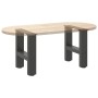 Patas para mesa de centro de acero antracita 2 uds 30×40 cm