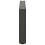 Patas para mesa de centro de acero antracita 2 uds 30×60 cm