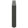 Patas para mesa de centro de acero antracita 2 uds 30×70 cm
