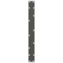 Patas para mesa de centro de acero antracita 2 uds 30×70 cm