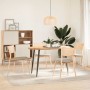 Patas para mesa de centro cónicas 4 uds acero antracita 72-73cm